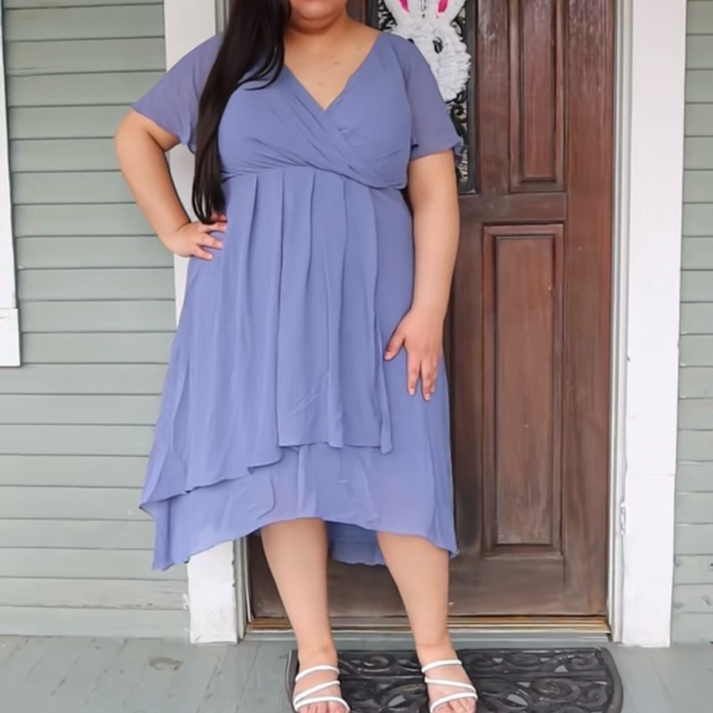 Everpretty Elegant Blue Women's Dress